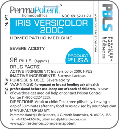 Iris versicolor 200C - Iris versicolor 200C